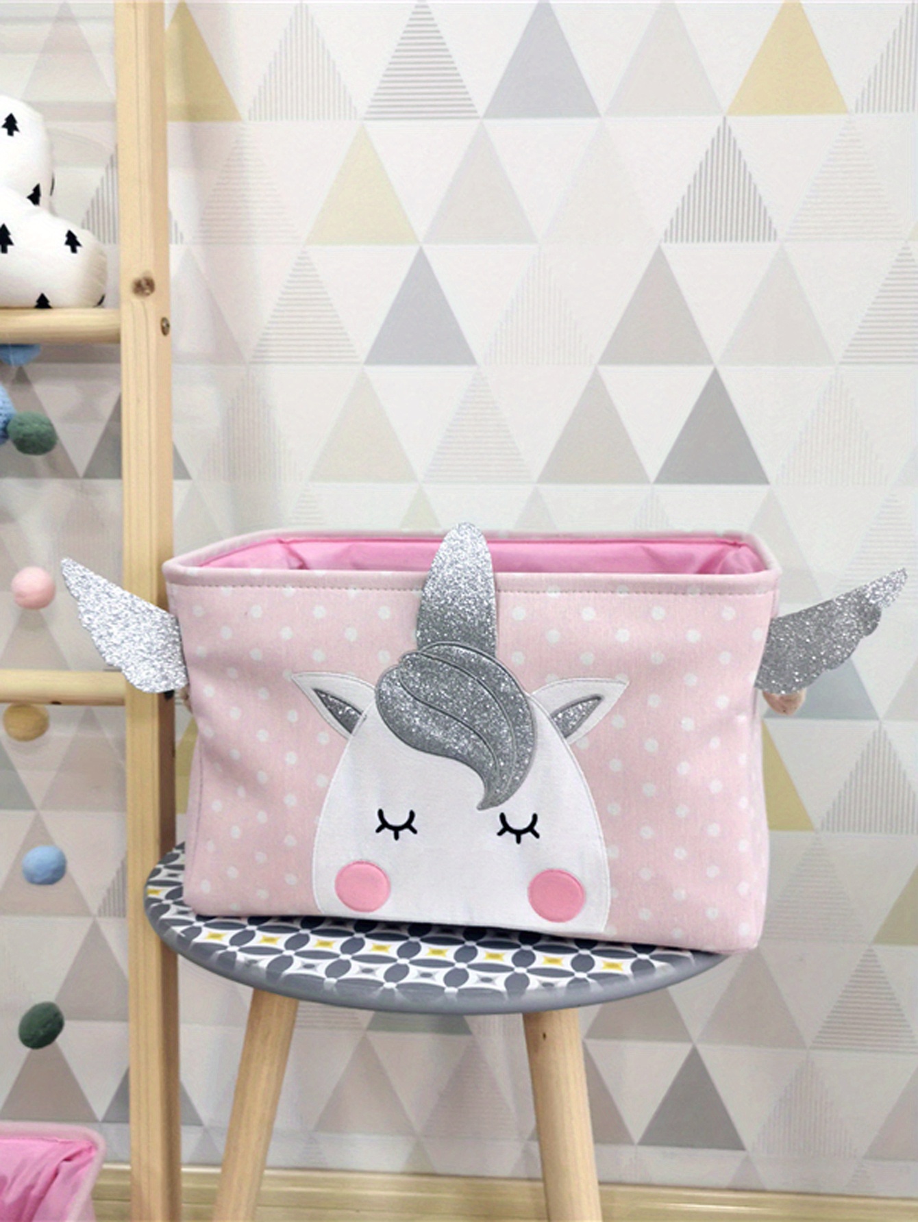 Storage Basket Cute Cartoon Desktop Toy Laundry Basket Temu