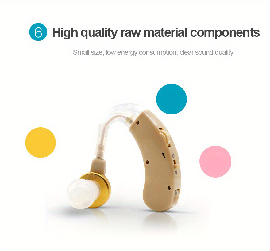 Description Picture 6 of itemElderly  BTE Hearing Aid Amplifier With Adjustable Pitch Personal Ear Care Tools of High Quality