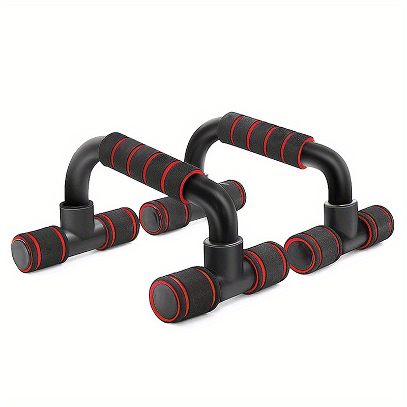 TEMU Push Up Bars: Cushioned & Non-slip Structure - 's Exercise!