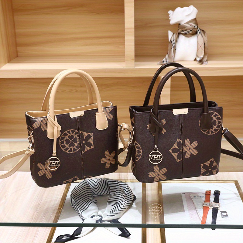 Fashion Designer Bags Classic Handbags Printing Flower Tote Bag