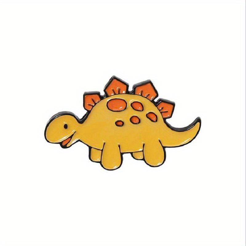 Kawaii Dinosaur Shape Decorative Pins Animal Alloy Enamel - Temu