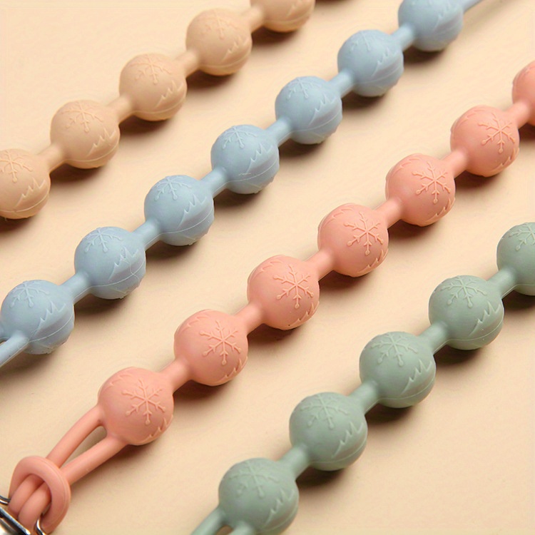 Pacifier Holder DIY Kit/silicone Pearl Pacifier Holder/diy Pacifier  Clip/pacifier Chain Kit/baby Gift 