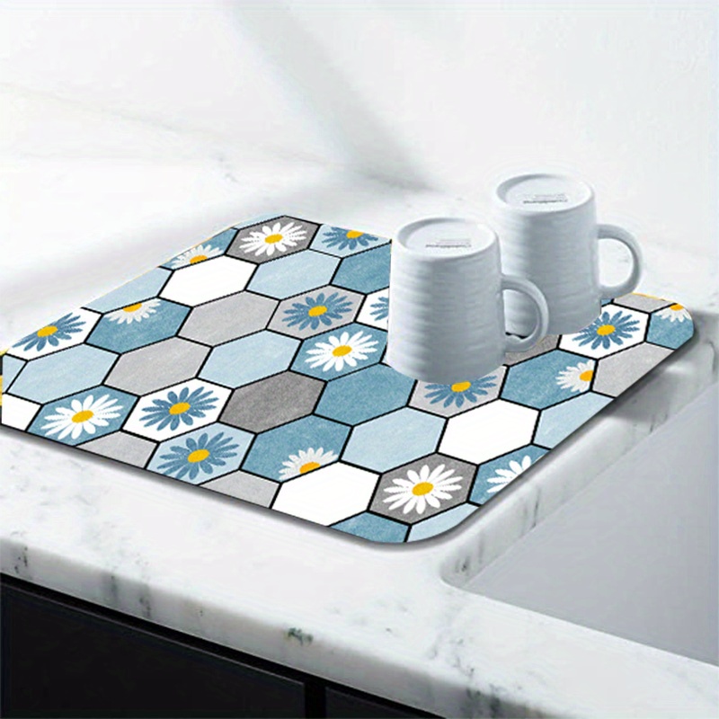  Coffee Mat for Countertops ,Coffee Bar Accessories Fit