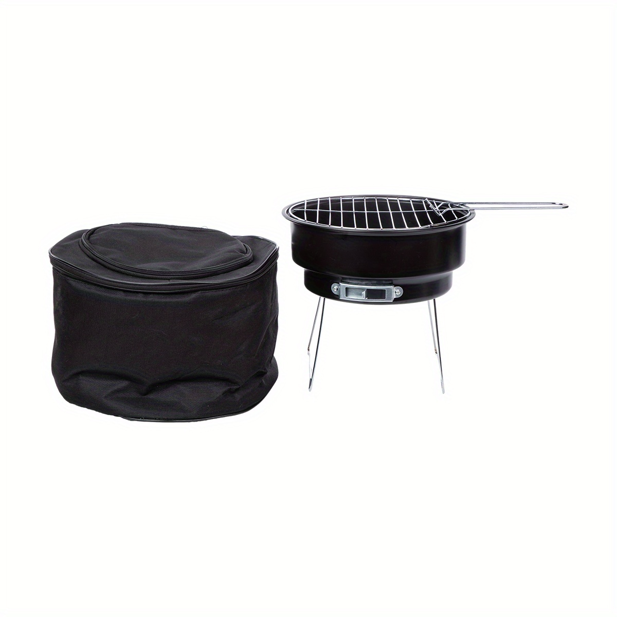 Barbecue Grill Grill Stove Portable Round Charcoal Barbecue - Temu