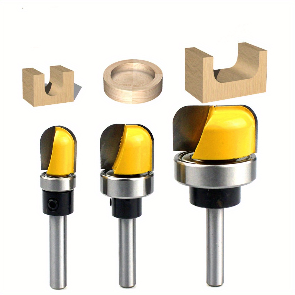 Bowl Tray Template Router Bit Shank Slotting Arc Digging Temu