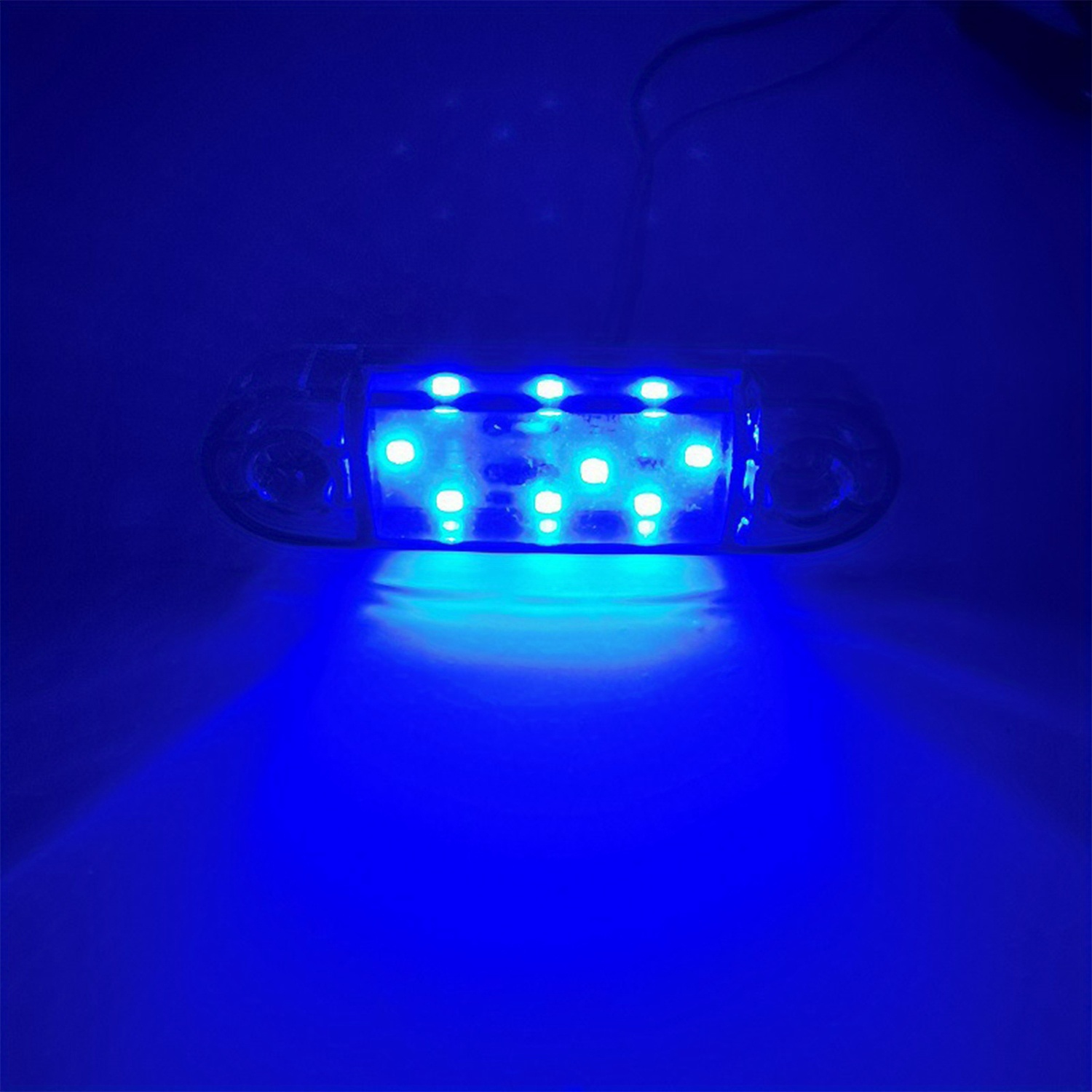 2Pcs 10W LED blanche antibrouillard de moto, 3 pouces LED phare de moto  lumière supplémentaire moto