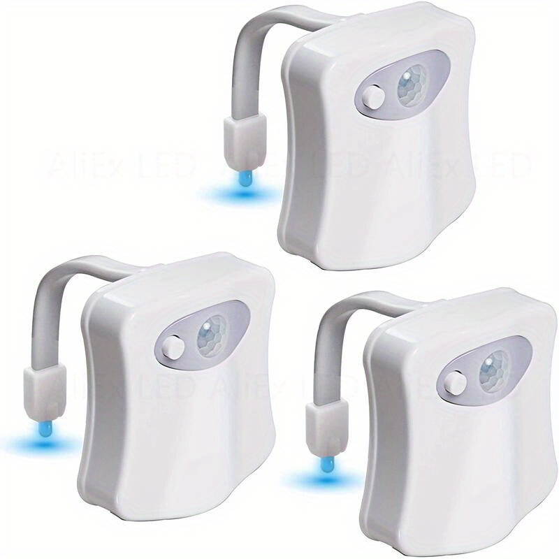 Waterproof Intelligent Pir Motion Sensor Toilet Seat Night - Temu