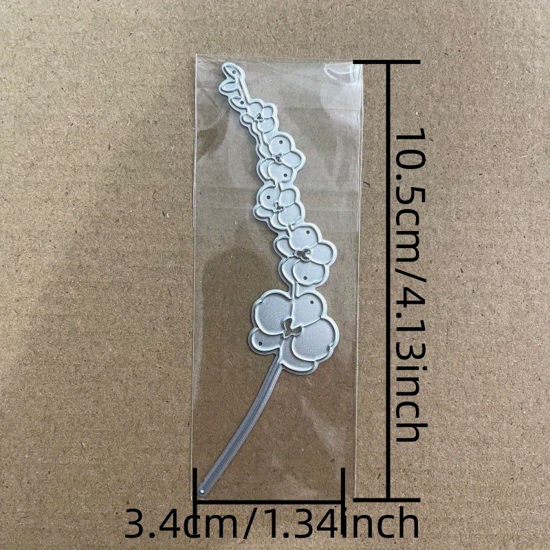 Metal Cutting Dies And Stencils For Decorative Flower Strips, Perfect For Scrapbooking And Embossing Crafts
