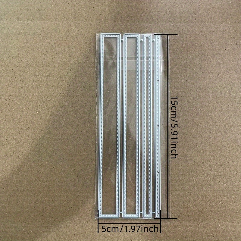 Dotted Rectangle Frame Metal Cutting Dies Stencils For Diy Scrapbooking Decorative Embossing Handcraft Die Cutting Template