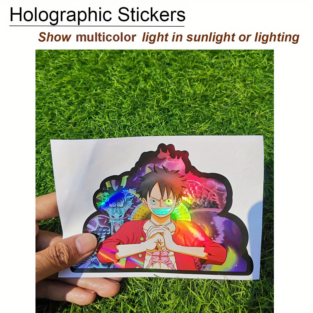 Hunters Anime Vinyl Peeker Stickers/decals Shiny Holographic 