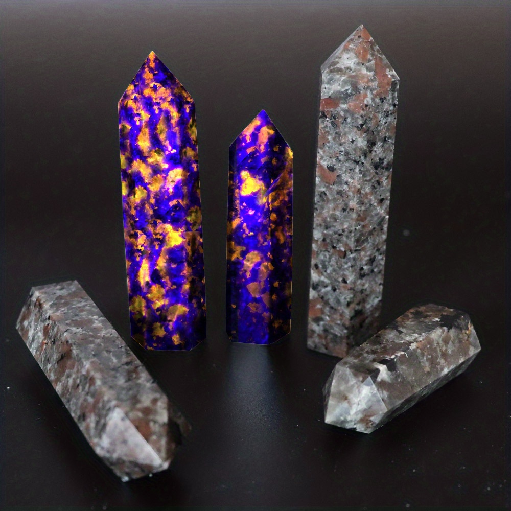 Crystal Tower Phoenix Stone Hexagonal Prism Rough Stone Crystal Point