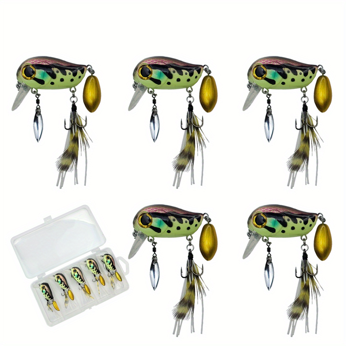 Outshred Mini Crankbait Fishing Lures Triple Strengthened - Temu