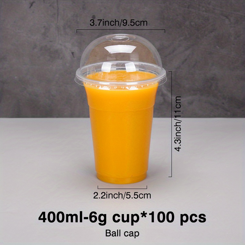 50 Pcs 30ml Disposable Transparent Hard Plastic Tasting Cups Thicken Drinking Cups Tumblers for Wedding Party, Size: 4.4