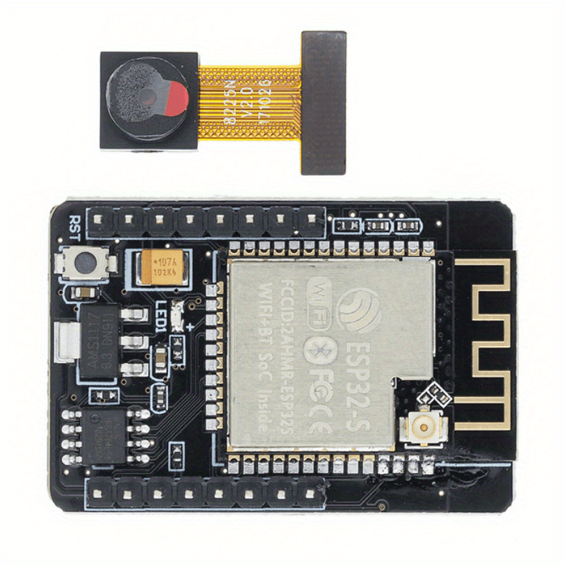 Aokin ESP32-CAM Camera Module, ESP32 Development Board WiFi and Bluetooth  with OV2640 2MP Camera for Arduino, Include ESP32-CAM-MB Micro USB to  Serial