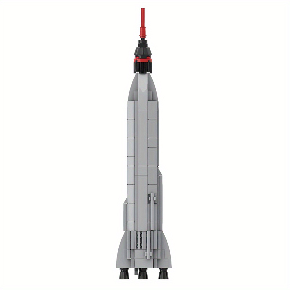 Rocket Building Kit Outer Space Launch Spaceship Transport Model Toy ...