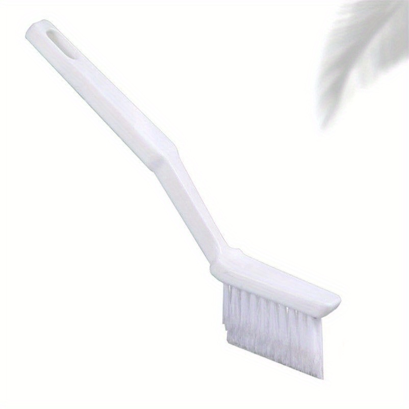 1pc White Hard Bristle Cleaning Brush For Bathroom, Toilet, Sink,  Bathtub,tile Floor