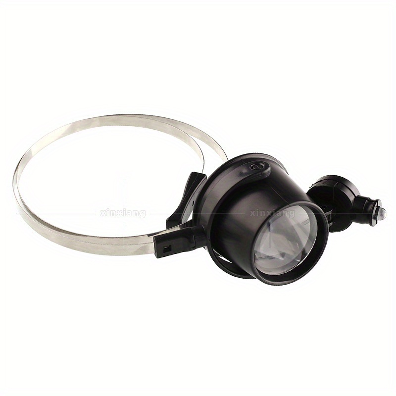 Eyepiece 15x Magnifying Glass Magnifying Lens With Magnifying Glass Jeweler  Watch Repair Magnifying Glass With Led Eye Magnifying Glass (1 Piece, Blac