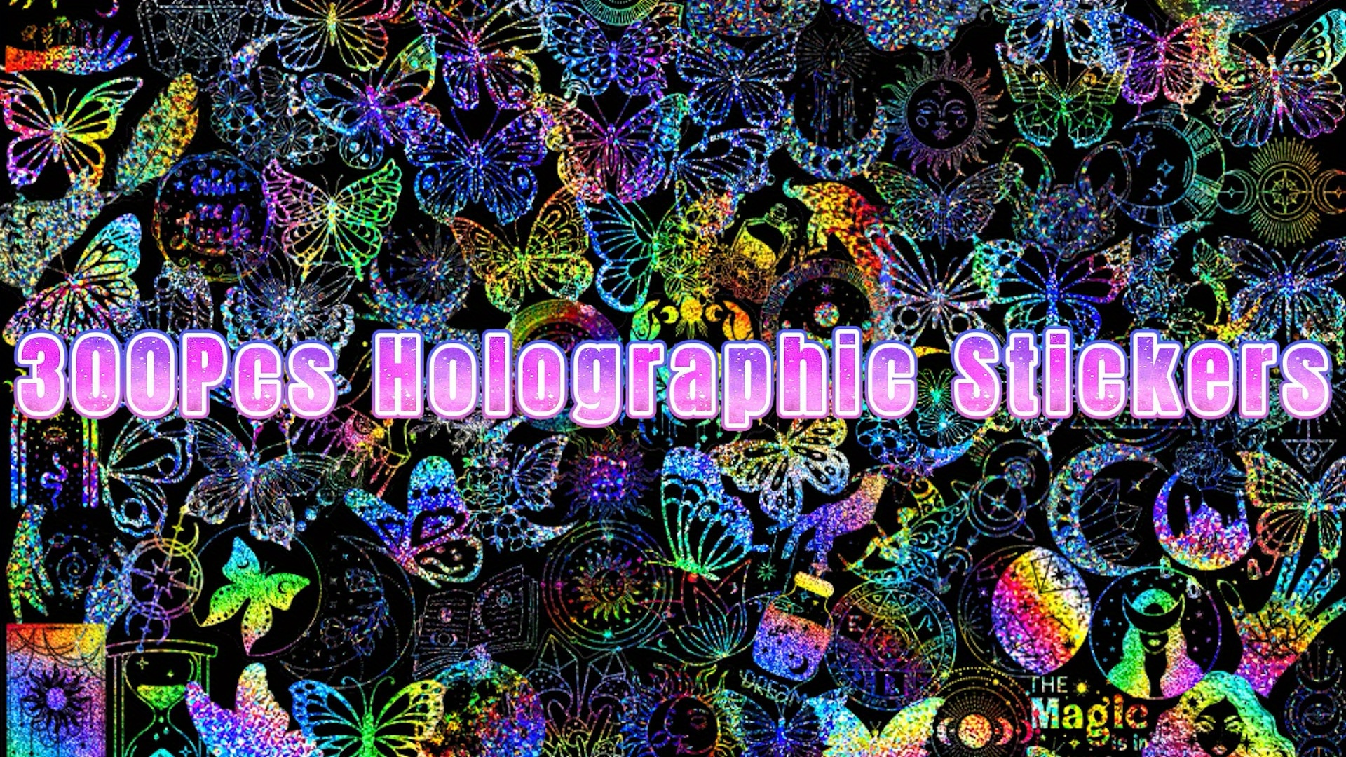 Holographic Stickers Resin Stickers For Art Craft Stickers - Temu