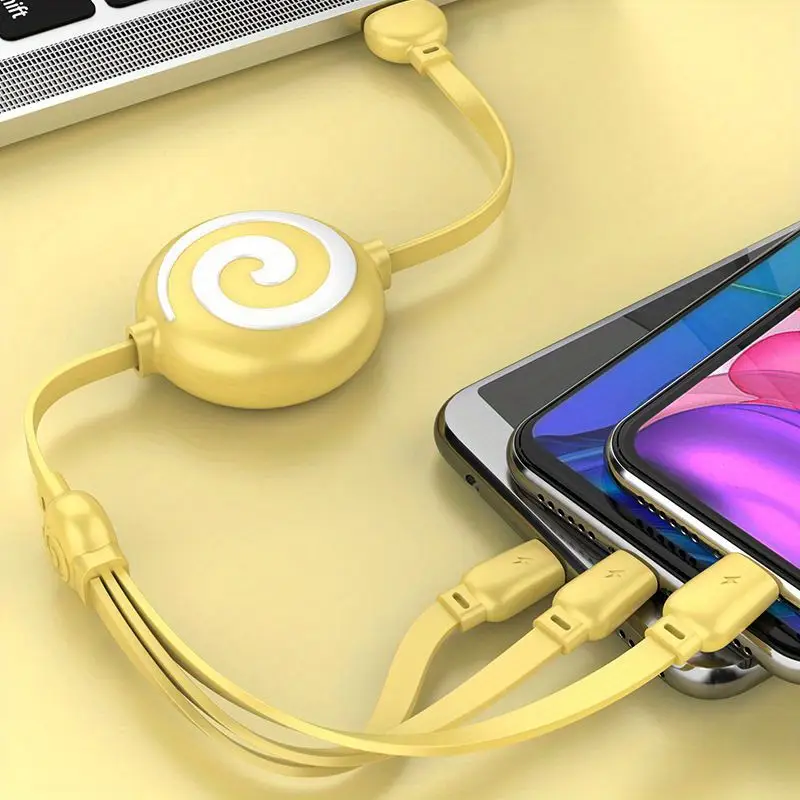 USB Cable with Multiple Connectors