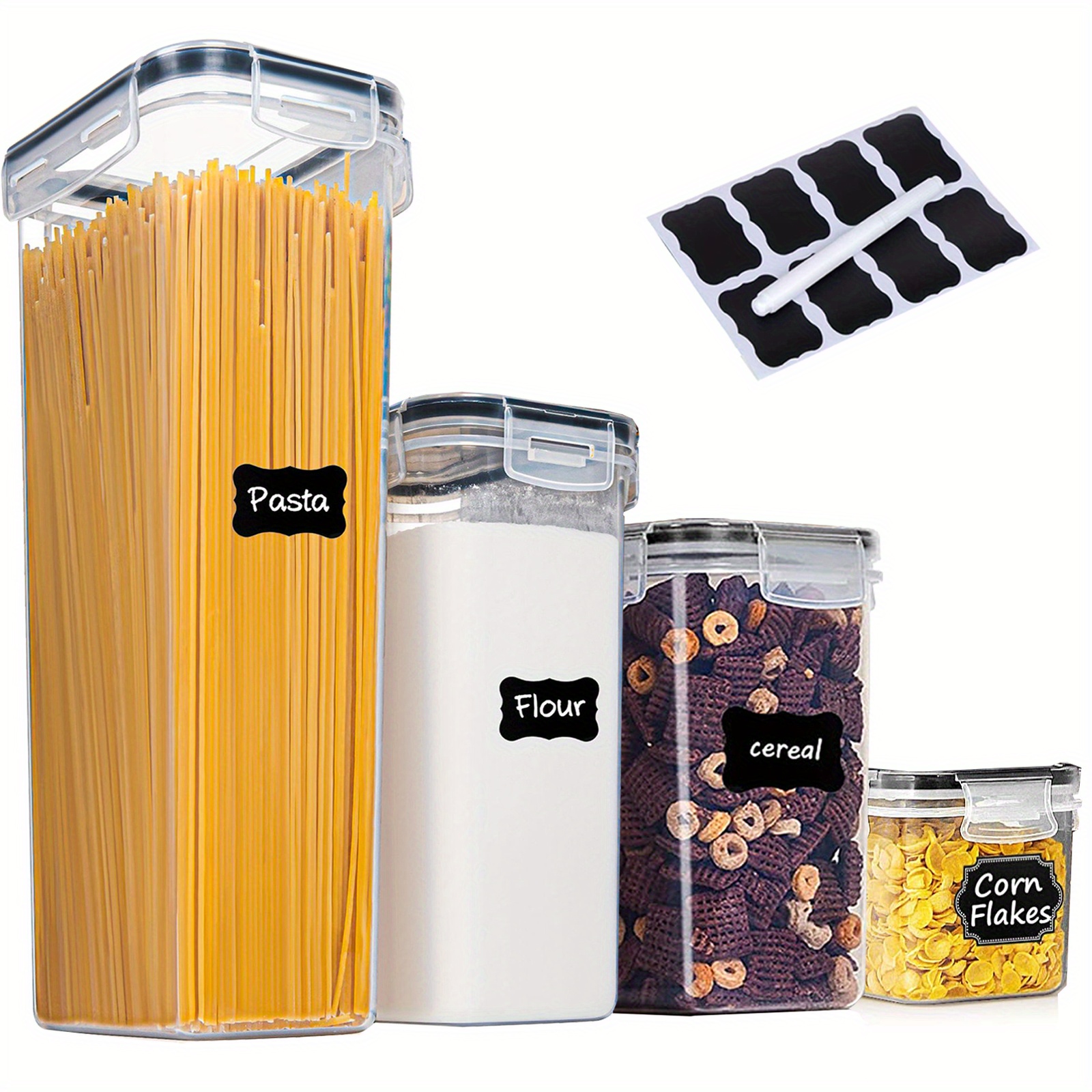 Bpa Free Airtight Food Storage Containers Set Plastic - Temu