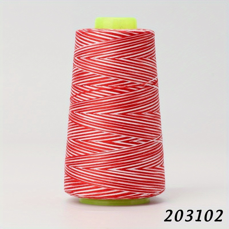 Pwshymi Ensemble de fil à coudre rouge Ensemble de 10 rouleaux de fil à  coudre rouge, couleur chaude, accessoires mercerie couture