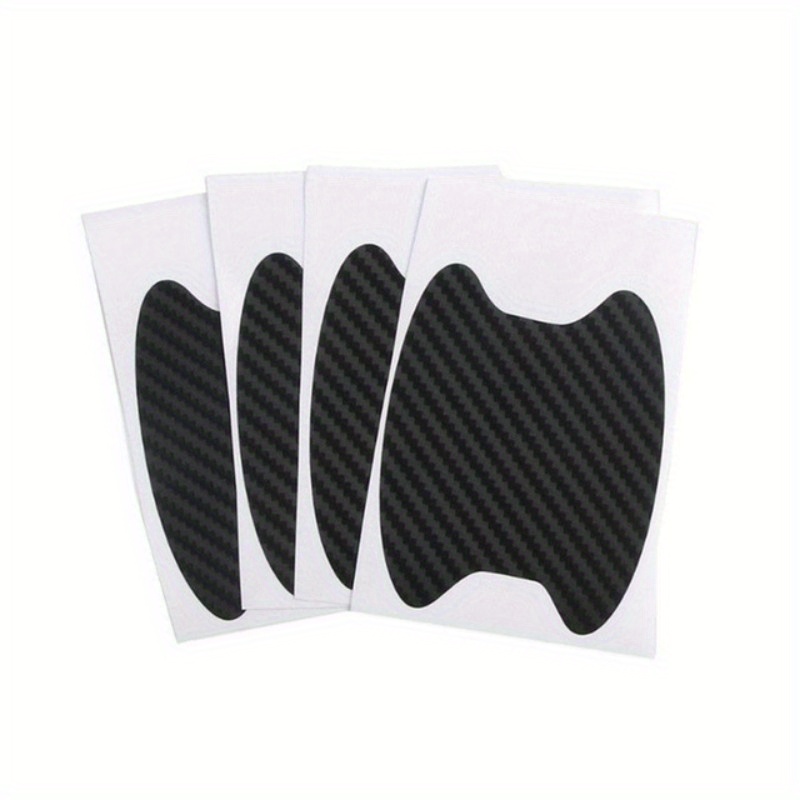 Car Door Sticker Carbon Fiber Scratches Resistant Cover Auto - Temu