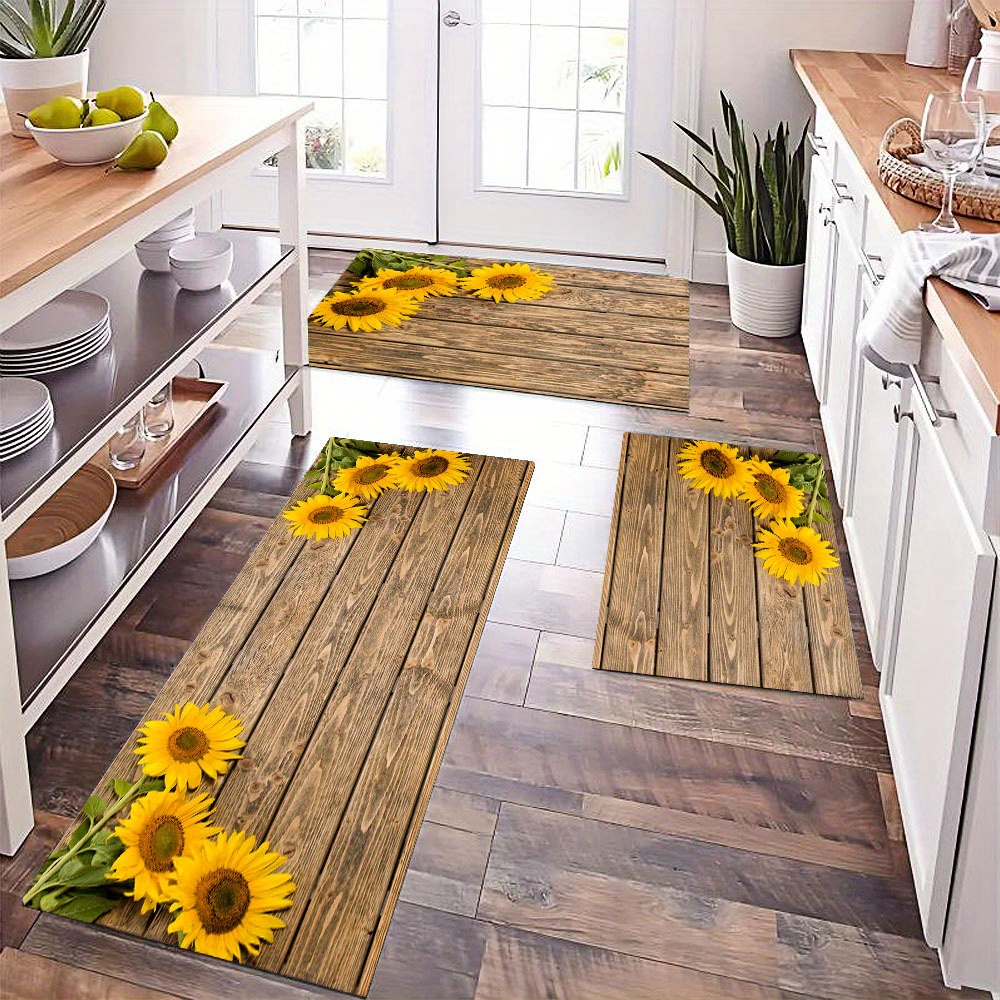 Kitchen Mat Cushioned Anti fatigue Kitchen Rug farmhouse - Temu