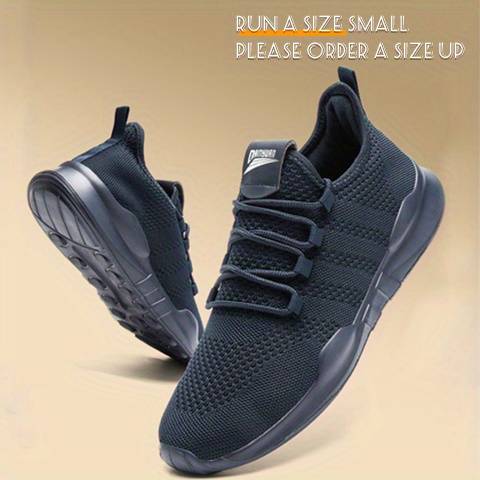 Running shoes one size on sale bigger