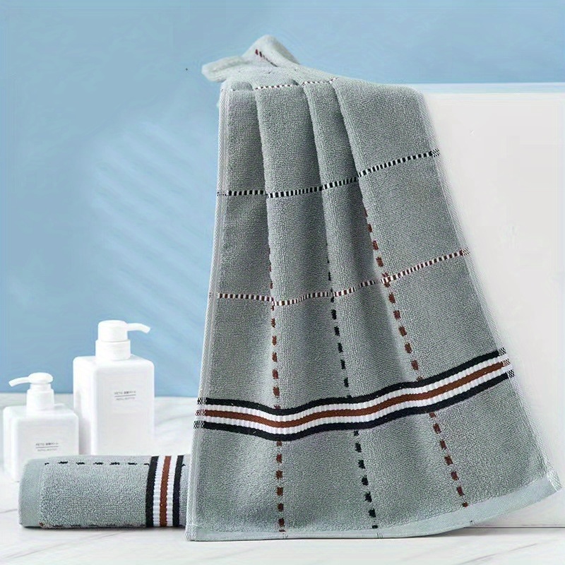 Pure Cotton Towel, 32 Strands Towel, Thick Absorbent Towel, Daily  Necessities, Gift - Temu