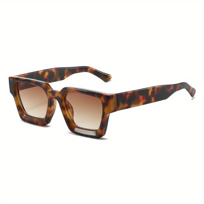 Tortoiseshell Square Sunglasses for Casual Use