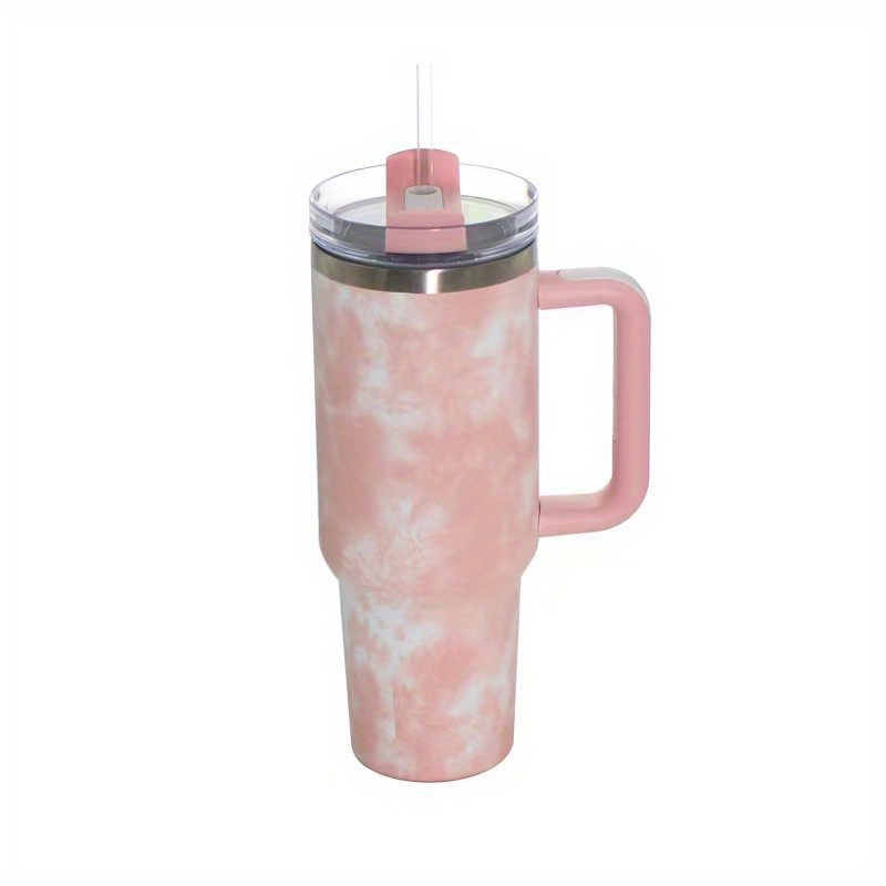 RTIC 30 oz Insulated Tumbler Stainless Steel Travel Mug W/ Lid - Flamingo