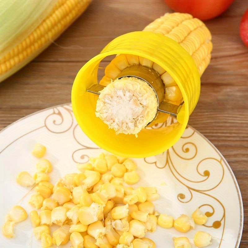 Corn Stripper Peeler Cob Cutter Thresher Corn Stripper Fruit Vegetable Tools Cooking Tools Kitchen Accessories Cob Remover