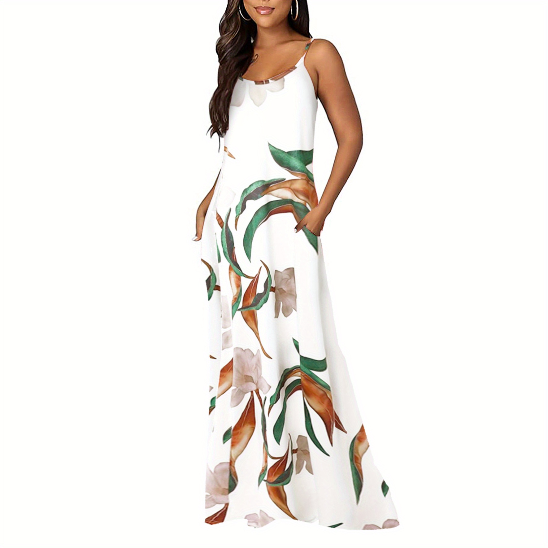 Top Femme à Fines Bretelles One Clothing - Imprimé Floral, Taille S - Occasion Très Bon état