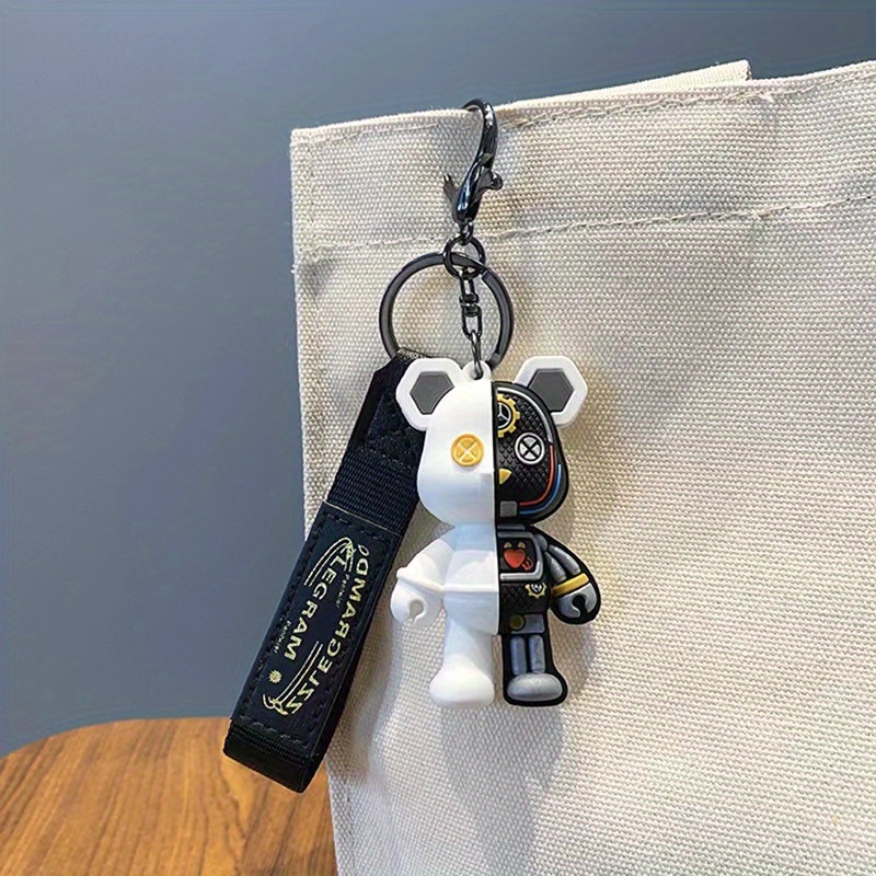 LV Black Bear Brick Keychain