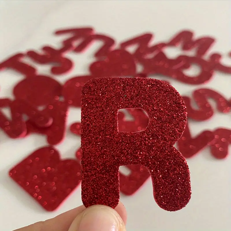 5 Pcs Scrapbook Letter Stickers Colorful Self Adhesive Alphabet