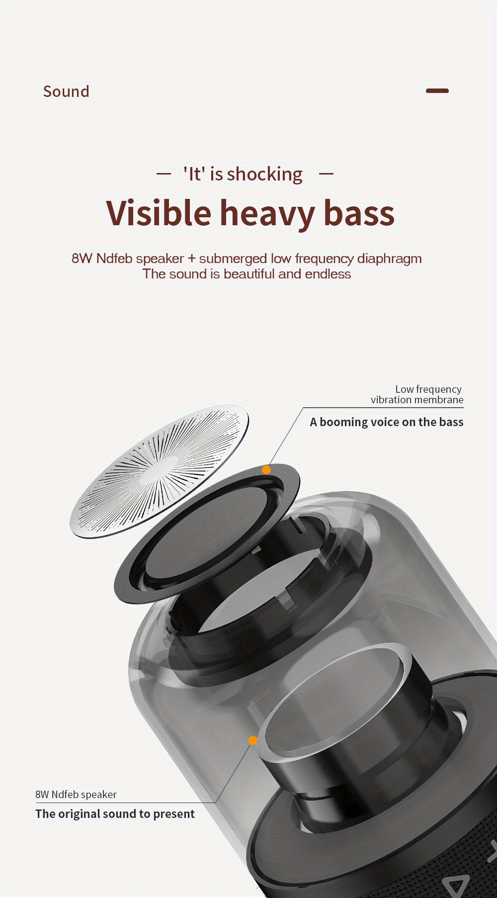 Portable Premium Wireless BT Speaker