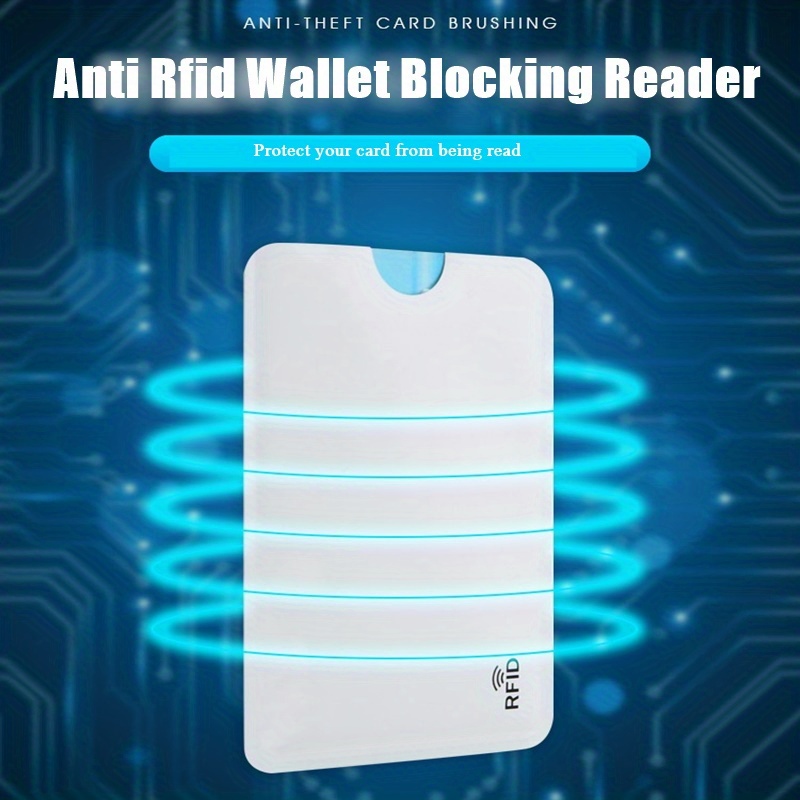  Grey990 Fundas de bloqueo RFID portátiles, funda protectora  para tarjetas de crédito, paquete de 10 fundas protectoras para tarjetas de  crédito : Productos de Oficina
