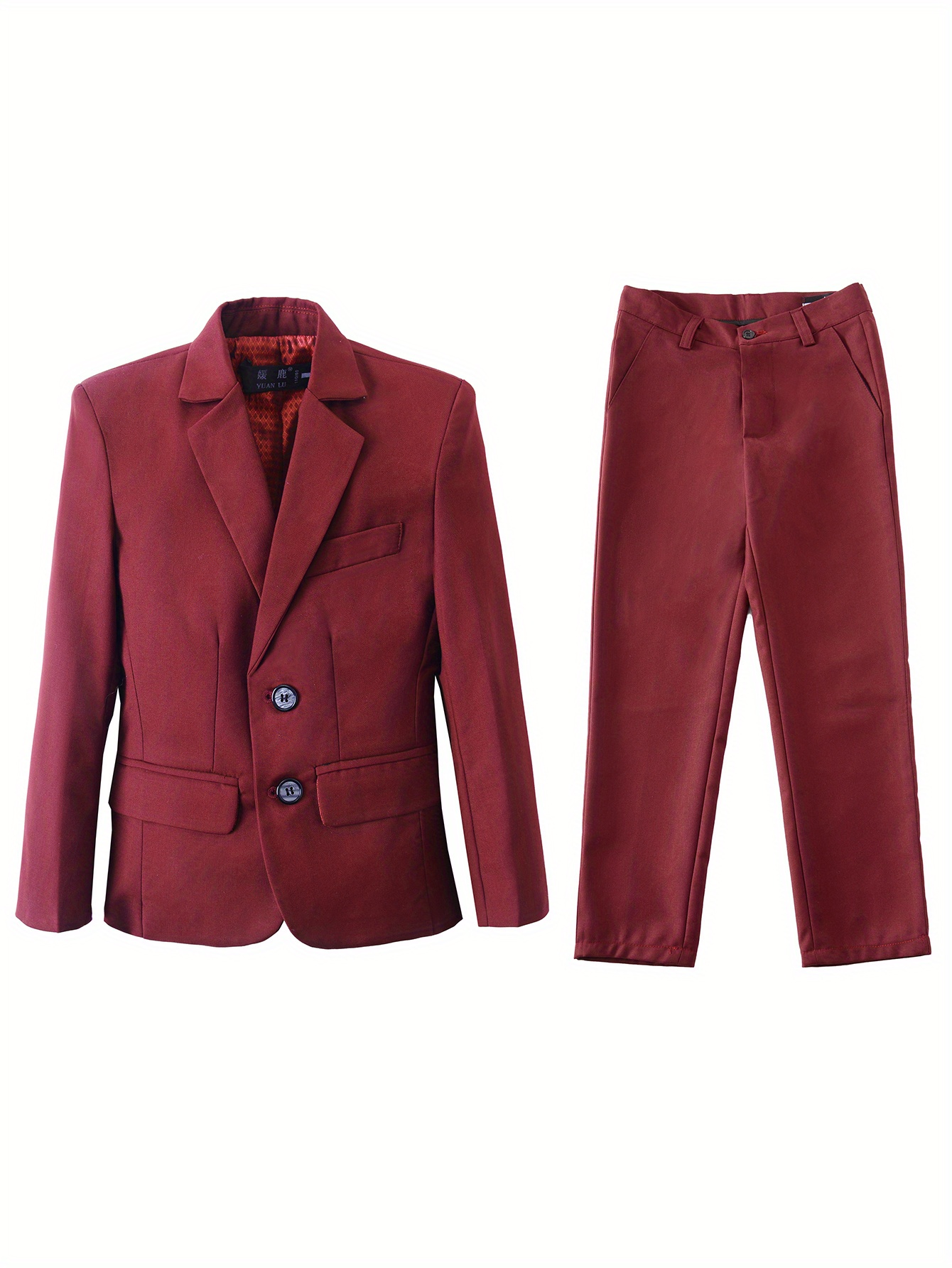 Boys Gentleman Outfits Formal Long Sleeve Suit pants Kids Temu