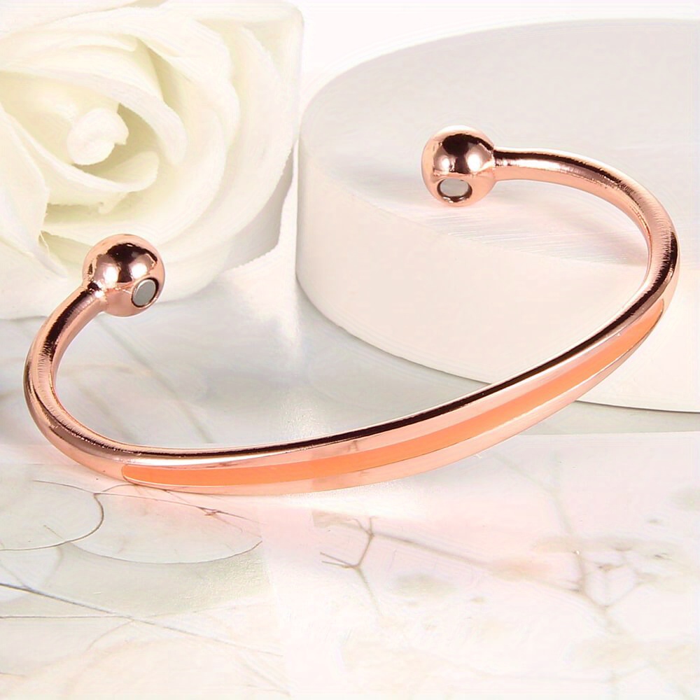 Magnetic Lymph Detox Copper Bracelets For Women, Magnetic Lymphatic  Drainage Bracelets 99.99% Copper Cuff Bangle Wristband Bracelets With 3500  Gauss Magnet Jewelry Gifts - Temu United Arab Emirates