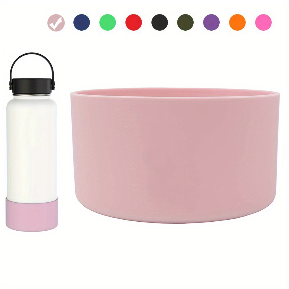 Bpa-free Silicone Sleeve For Wide Mouth Water Bottles - Anti-slip Bottom  Cover For Insulation And Protection - Temu Germany