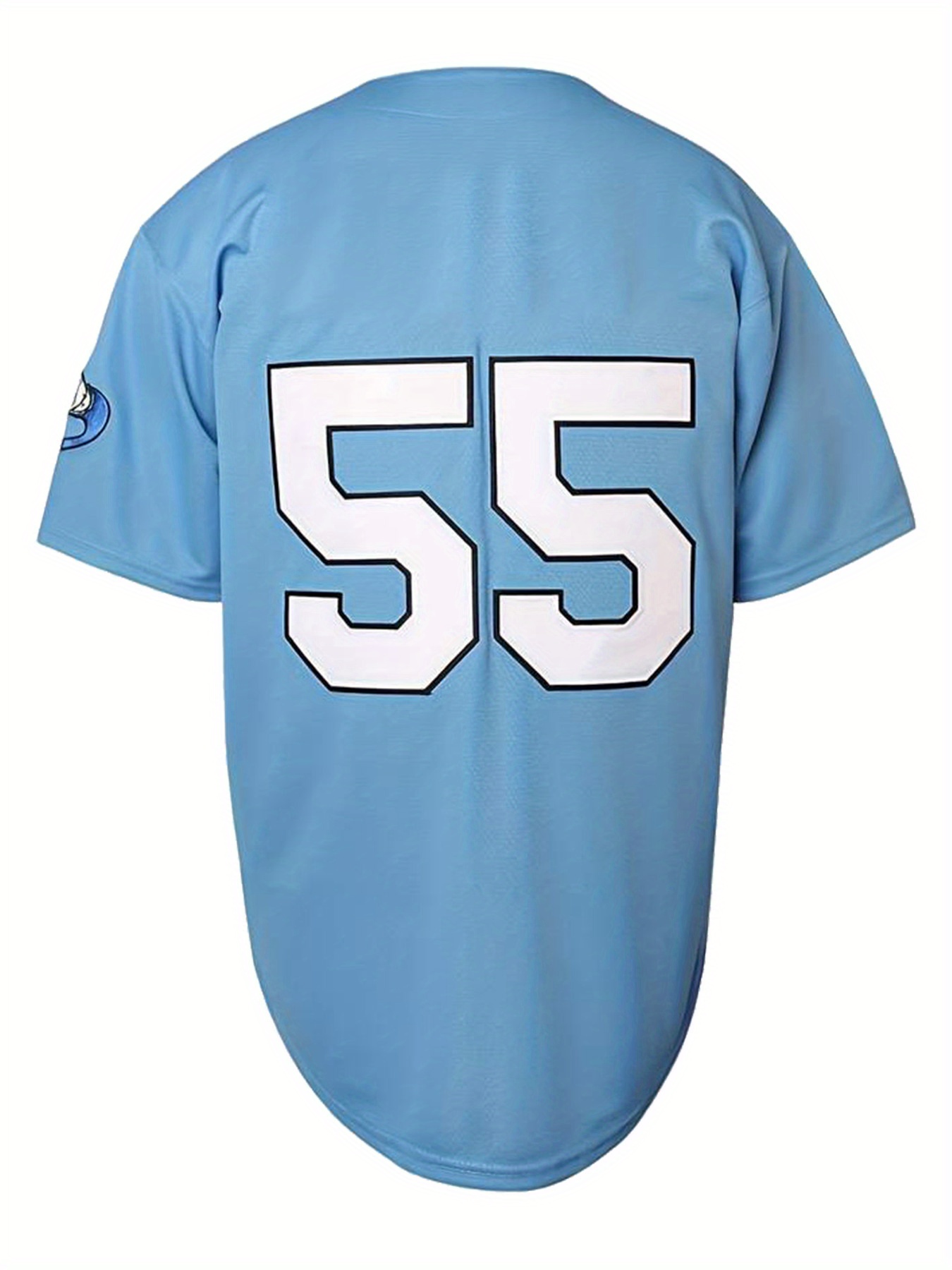 Camiseta Béisbol Diseño Clásico N.° 55 Hombre Camisa Béisbol - Temu Chile