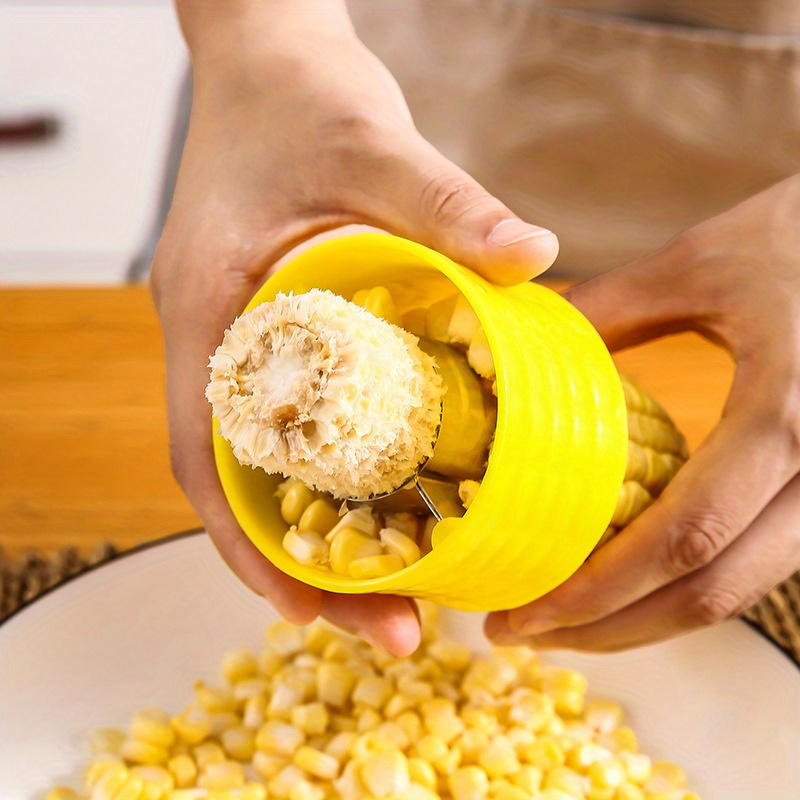 Corn Stripper Peeler Cob Cutter Thresher Corn Stripper Fruit Vegetable Tools Cooking Tools Kitchen Accessories Cob Remover