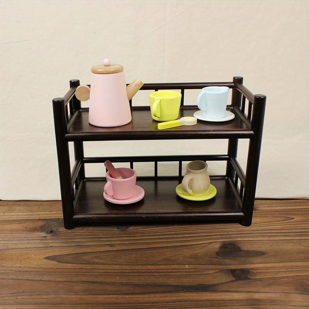 New Chinese Style Simple Two layer Rack Item Placement Rack Temu