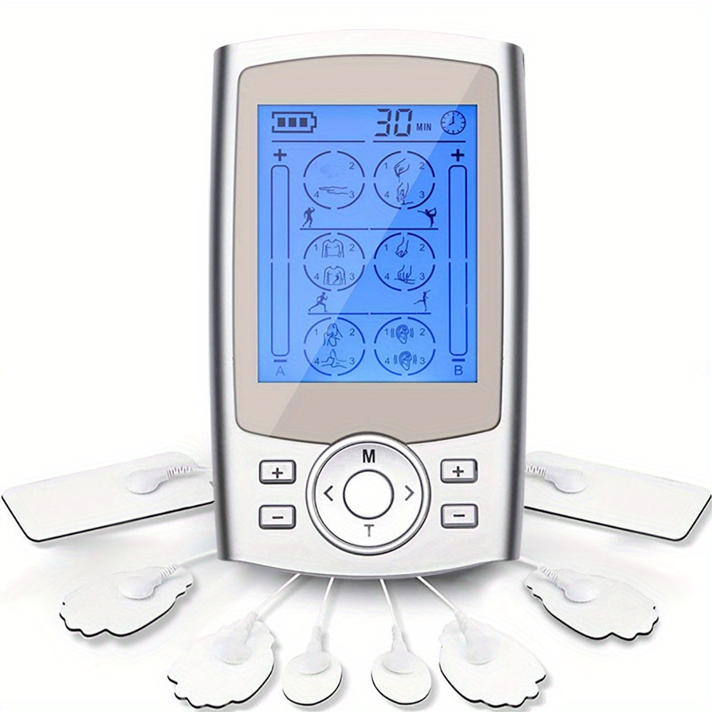 New Rechargeable Tens Unit Muscle Stimulator Pain Relief Ems - Temu