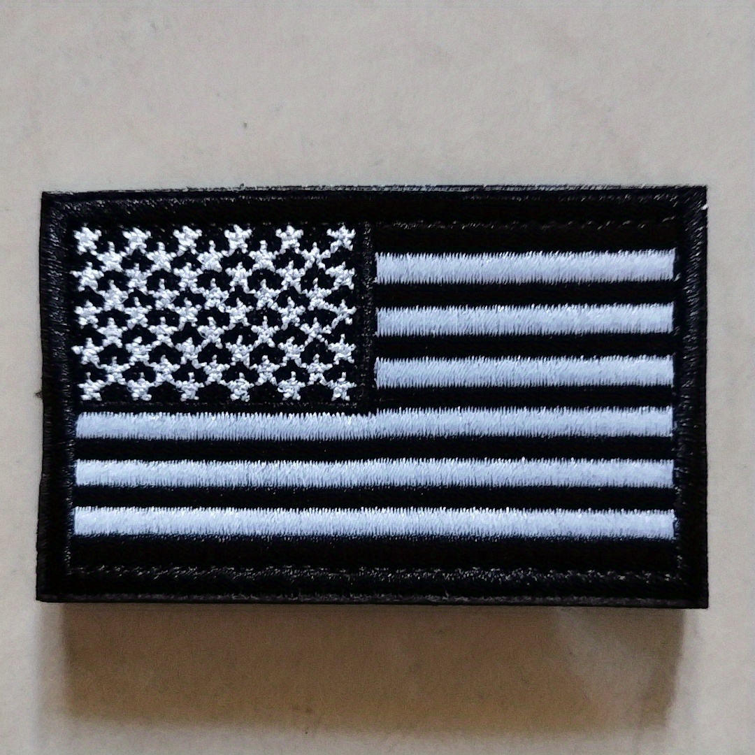 Tactical US Flag Patch — AllStitch Embroidery Supplies
