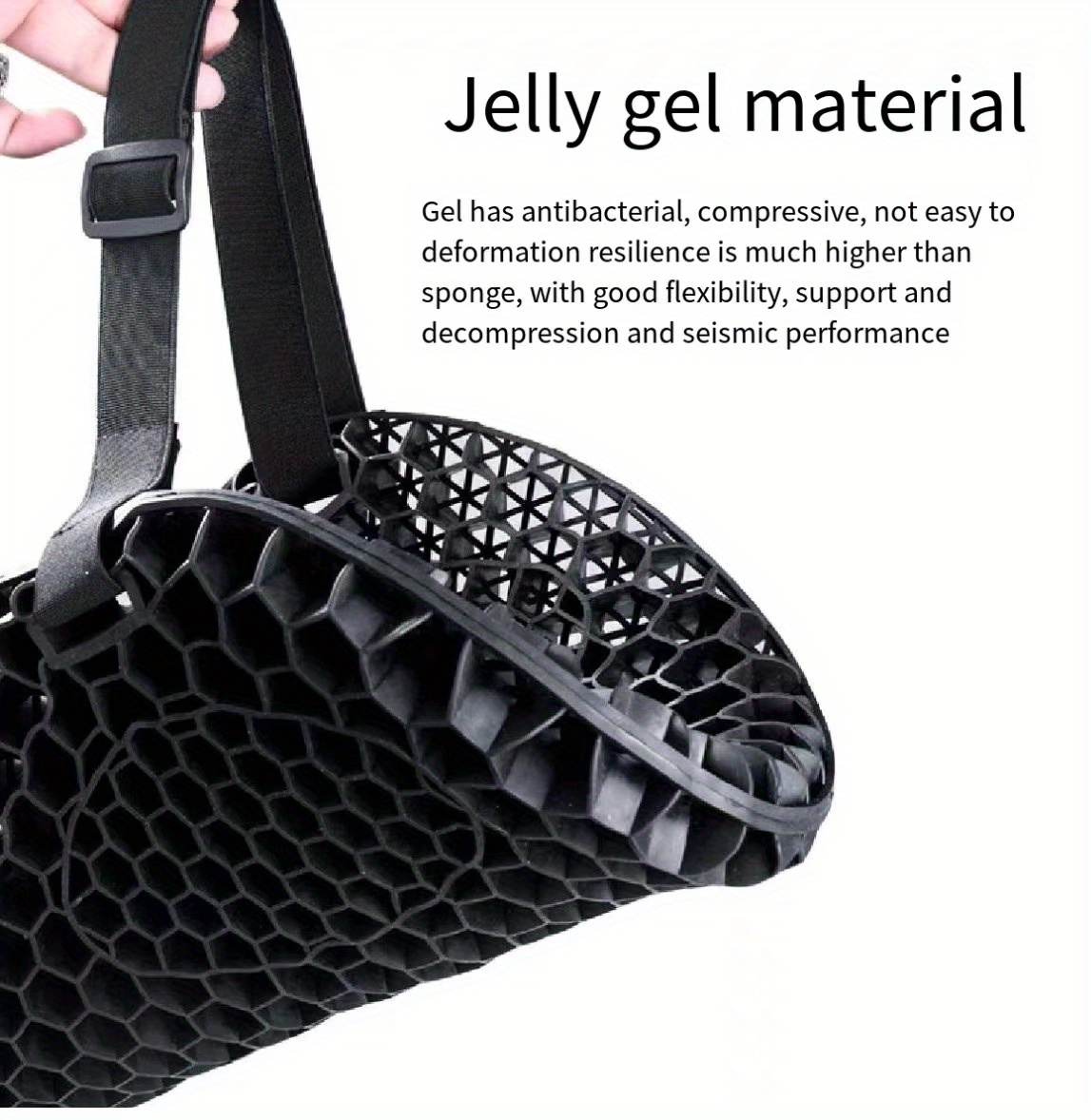 Alivio cómodo 3D moto accesorios gel panal motocicleta asiento cojín  cubierta de asiento – Los mejores productos en la tienda online Joom Geek