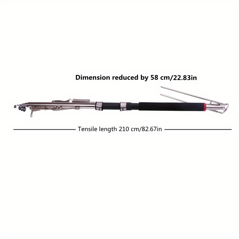 Automatic Spring loaded Telescopic Fishing Rod Perfect For - Temu