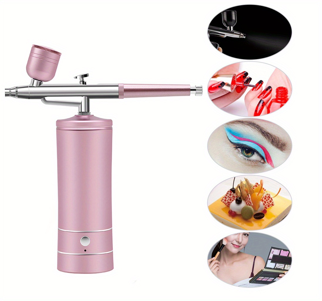 GCP Products Airbrush Compressor Kit With Tank Airbrushing Paint For  Spraying Art Tattoo Nail