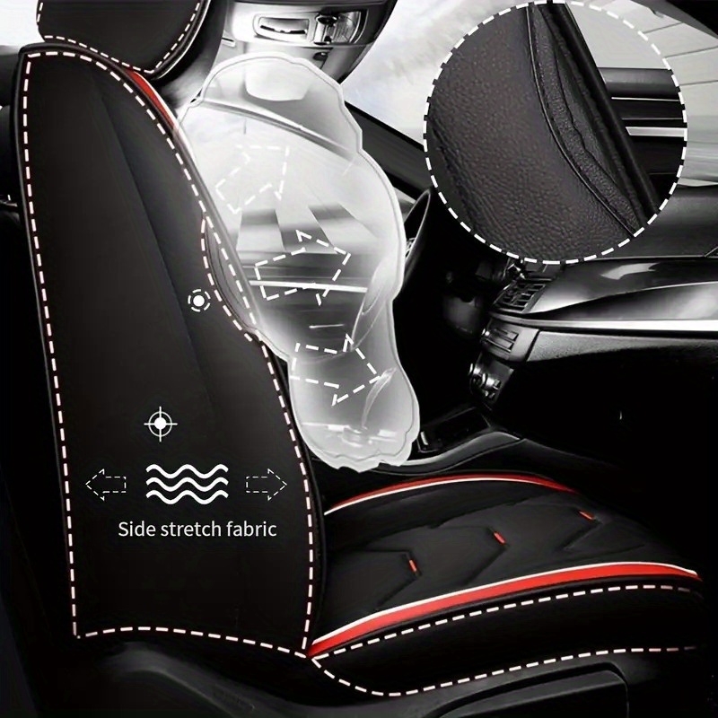 Car Seat Cover 5 Seats Comfortable Four Seasons Universal - Temu New ...