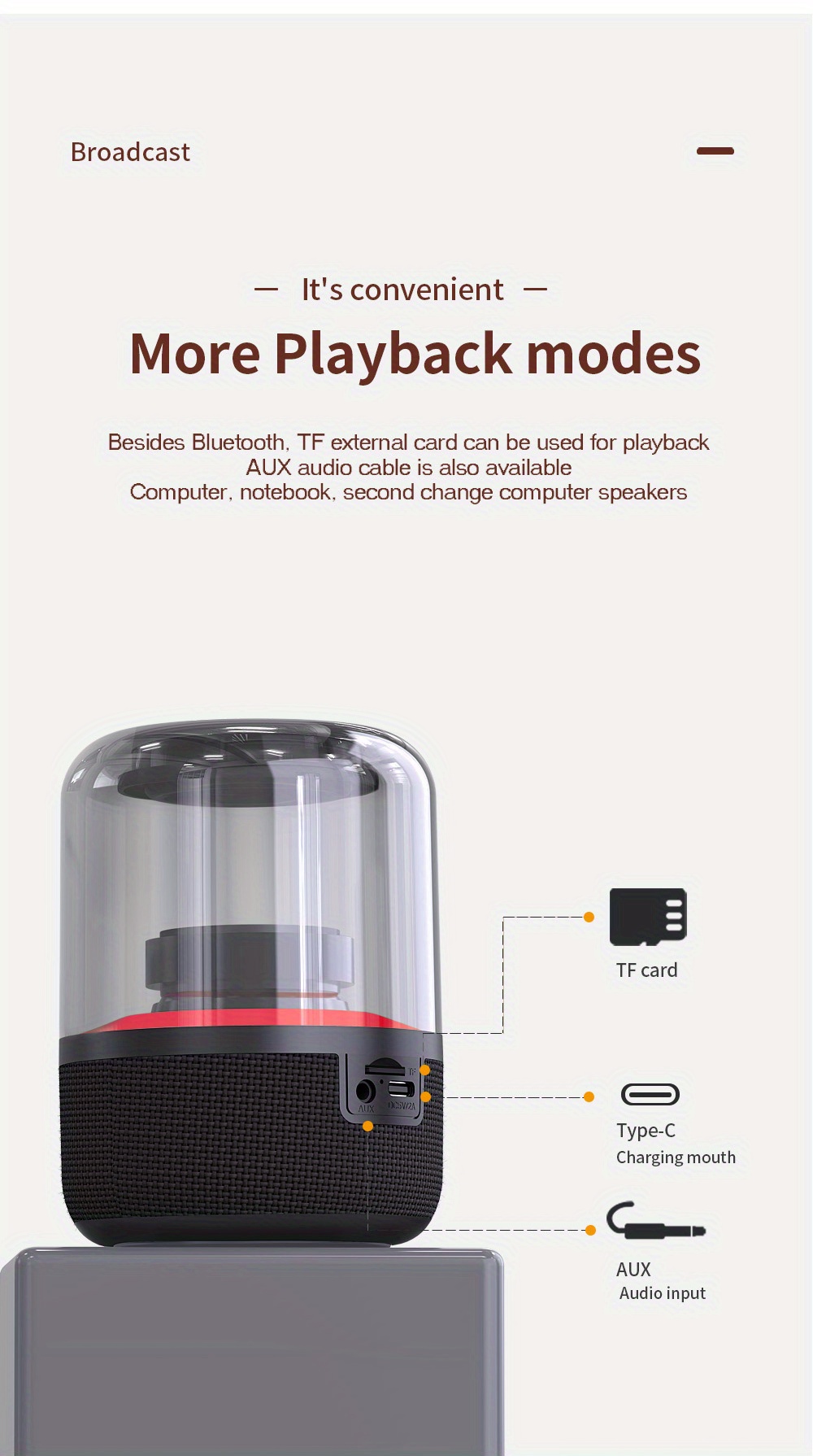 Portable Premium Wireless BT Speaker